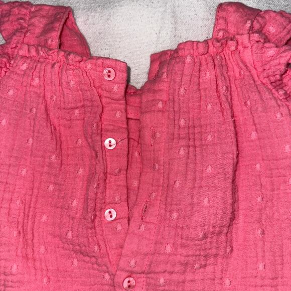 Zara Baby 2-Piece Pink Ruffle Set 6-9 Months - Picture 6 of 8